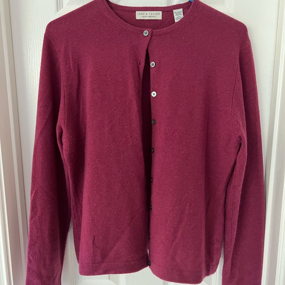 Lord & Taylor Cashmere Sweater